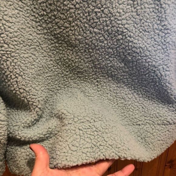 Gap Sherpa Mock Neck Pull Over Size Small - Picture 14 of 15